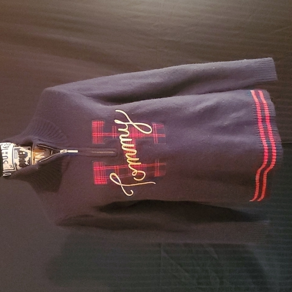 Tommy hilfiger vintage zipper sweater